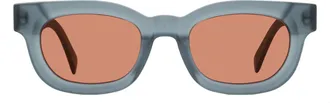 Retro Superfuture Sempre Retro Oval Sunglasses - Gray