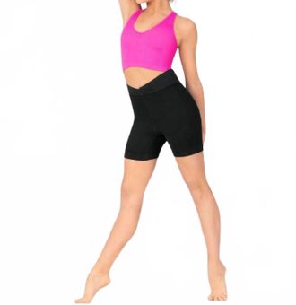 Free People Free Throw Crossover Bike Short In Black