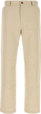 Maison Kitsun&eacute; Casual Chino Broek - Heren - Chinos - Beige - 2XS - Katoen - Broeken