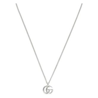 Gucci GG Marmont Pendant Necklace - Dames - Kettingen - Grijs - ONE Size - Accessoires