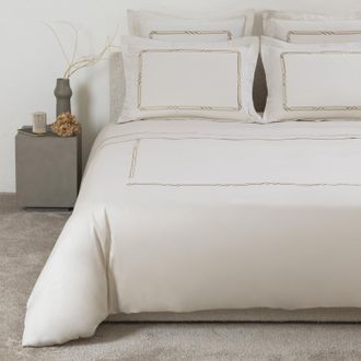 Frette Frame Embroidery Set Copripiumino