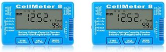 OEM Adecuado Para El Controlador, Probador Y Detector De Capacidad De Bater&iacute;a Digital 2x Rc Cellmeter 8 Y Probador De Voltaje, Aplicable A Bater&iacute;as De Ion