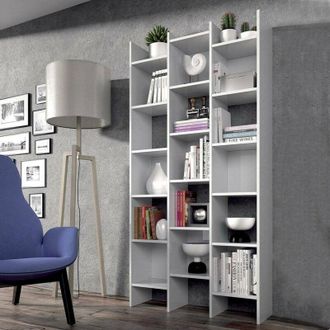 HOGAR 24 Hogar24 - Estanter&iacute;a Librer&iacute;a En Blanco Artik 192x96x25 Cm