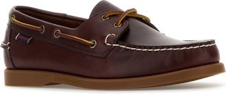 Sebago Leather Boat Shoe Loafer - Brown