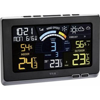 TFA Dostmann Planeta Huerto - tfa Dostmann Spring Breeze 35.1140.01 Stazione meteo digitale senza fili Numero di sensori max. 3