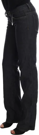 Costume National Womens Dark Blue Cotton Classic Fit Jeans Clothing