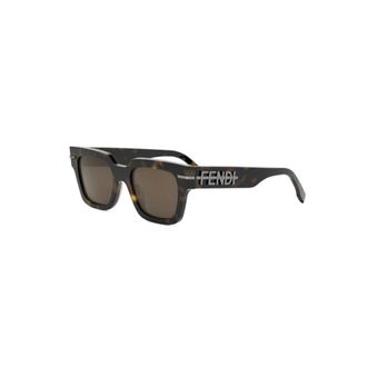 Fendi Sunglasses, unisex, Brown, Size: 51 MM Fendigraphy Havana Sunglasses