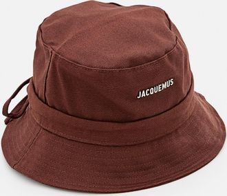 Jacquemus Brown Le Bob Gadjo Bucket Hat