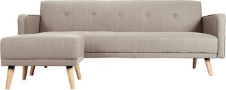 Miliboo Miliboo - Sof&aacute; De Esquina Convertible Escandinavo Natural Ulla