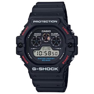 Casio G-SHOCK Mens Black Dial Digital Watch Black Resin Strap - DW-5900-1DR