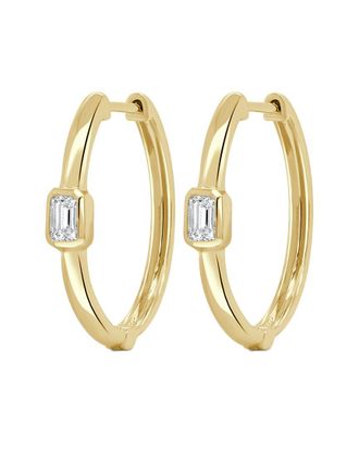 Sabrina Designs 14K 0.31 Ct. Tw. Diamond Hoops