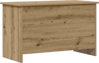 vidaXL Ba&uacute;l De Almacenamiento Roble Artisan 80 X 40 X 50 Cm Vidaxl