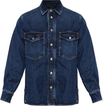 AllSaints Uomo, Magliette, Blu, XL, new