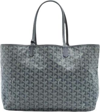Goyard Pre-owned Tote Bags, female, Gray, Size: ONE SIZE Pre-owned Saint Louis PM