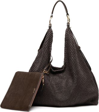Dolce Vita Miriel Shoulder Bag in Chocolate at Nordstrom