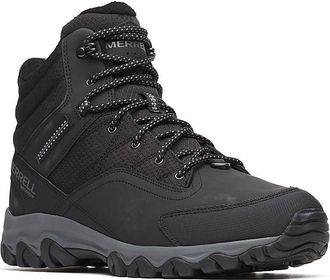 Merrell Merrell Thermo Akita Mid J036441 Mens Black Waterproof Winter Boots GBNC1247