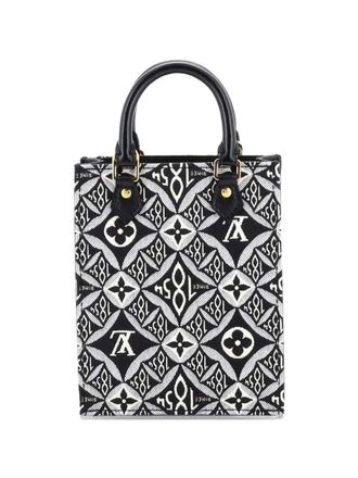 Louis Vuitton Petit Sac Plat Bag Limited Edition Since 1854 Monogram Jacquard crossbody bag - Nero