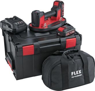 Flex Ventosa elettrica senza fili - 18V - FLEX - L-Boxx + 2 batterie da 2,5 Ah + Caricabatterie - 531332