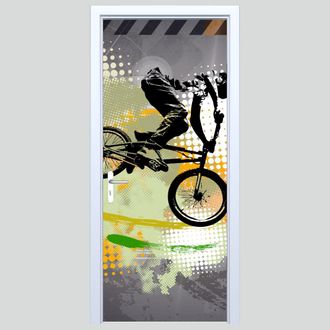 OEM Adhesivo De Tela Para Puerta De Bicicleta Bmx Freestyle 426pd