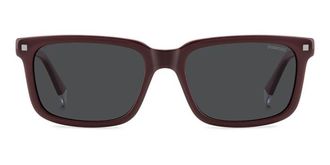 Polaroid PLD 4174/S/X Polarized LHF/M9 Mens Sunglasses Burgundy Size 55