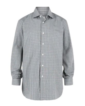 Brioni Plaid Button-Up Shirt