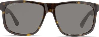 Gucci square frame sunglasses - Bruin