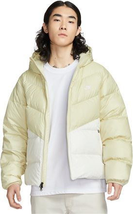 Nike Windrunner Down Jacket Light Khaki Sail White HQ7791-229