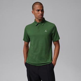 Nike Jordan Mens Jordan Sport Dri-FIT Golf Polo in Green | HQ8688-335