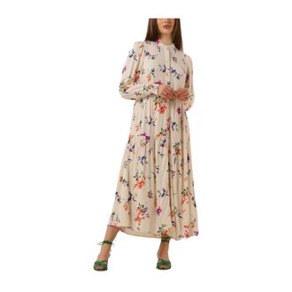 Y.A.S Y.a.s, Kleedjes, Dames, Veelkleurig, S, Katoen, Maxi Overhemdjurk