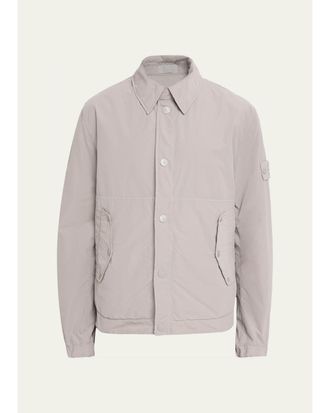 Stone Island Mens Ghost Nylon Field Jacket