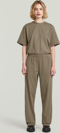 G-Star Jersey Jumpsuit - Bruin - Dames