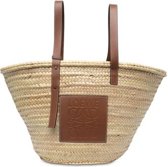 Loewe Pre-owned Loewe Large Raffia Anagram Basket Tote Unisex CDWDCCIE7Q9UKQ9I