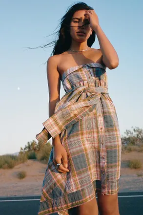 Pilcro The Field Midi Skirt