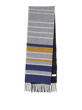 Paul Smith Merino Wool And Cashmere Scarf