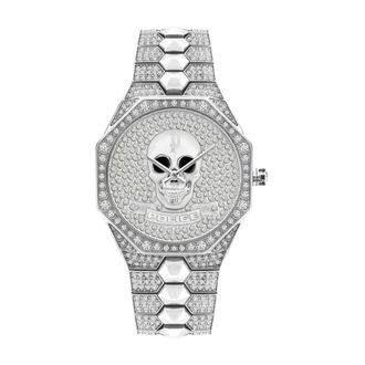 Police Elegante Stalen Quartz Horloge - Dames - Horloges - Grijs - ONE Size - Accessoires