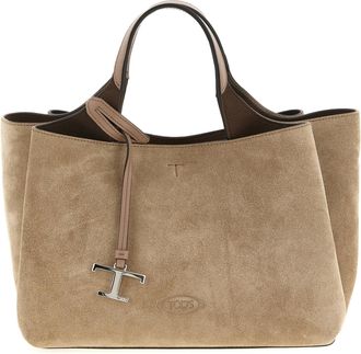 Tod's Apa Mini Hand Bags Beige