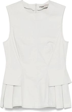 Remain Top con peplum - Grigio