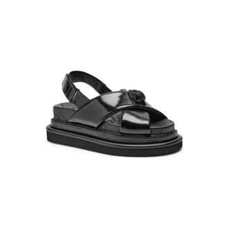 Kurt Geiger Dames, Schoenen, Zwart, Maat: 41 EU Leer