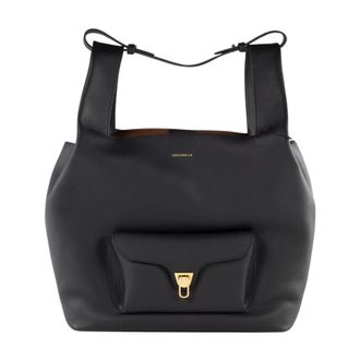 Coccinelle Shoulder Bags, female, Black, ONE SIZE, Beat Generation Shopping Bag