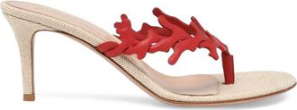 Gianvito Rossi Ocean Thong Sandal in Red Nappa at Nordstrom, Size 36.5