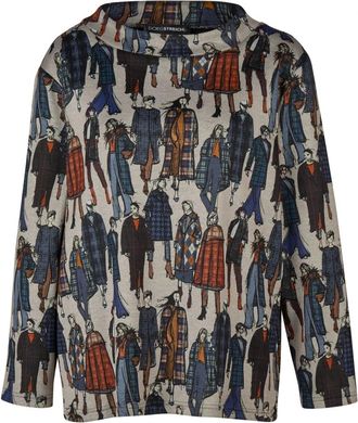 Doris Streich Shirt-Pullover - Heren - Longsleeves - Veelkleurig - XL - Polyester - Tops
