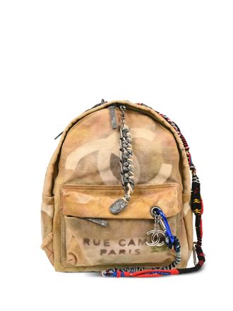 Chanel 2014 Graffiti Act 2 rugzak - Beige