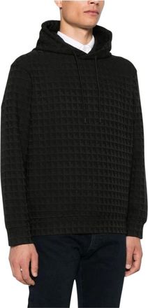 Emporio Armani Hombre, Sudaderas, Negro, Talla: M