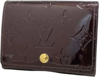 Louis Vuitton Pre-owned Wallets, female, Purple, Size: ONE SIZE Pre-owned Card case