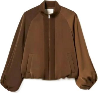 Twinset Donna, Giacche, Marrone, XS, new