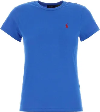 Polo Ralph Lauren Blue Cotton T Shirt