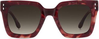 Isabel Marant IM 0104/S JR9/HA Womens Sunglasses Red Size 51