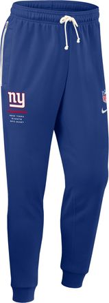 Nike New York Giants Sideline Standard Issue Nike Mens Dri-FIT NFL Taper Pants in Blue | 03B04EW8I-HBY