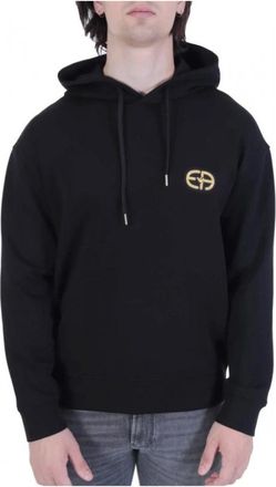 Emporio Armani Heren, Sweatshirts & Hoodies, Zwart, Maat: XL