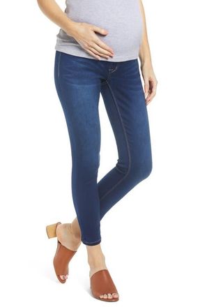 1822 Denim Butter Maternity Ankle Skinny Jeans in Lennox at Nordstrom, Size 25